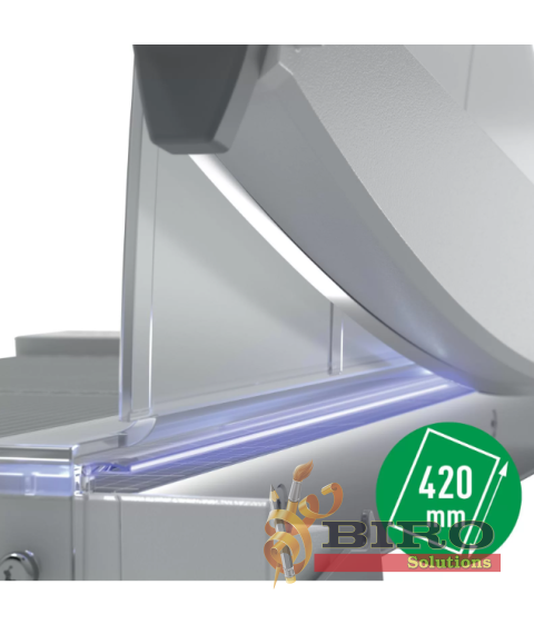 Ghilotina LEITZ Home Office Precision, A3, 10 foi, gri